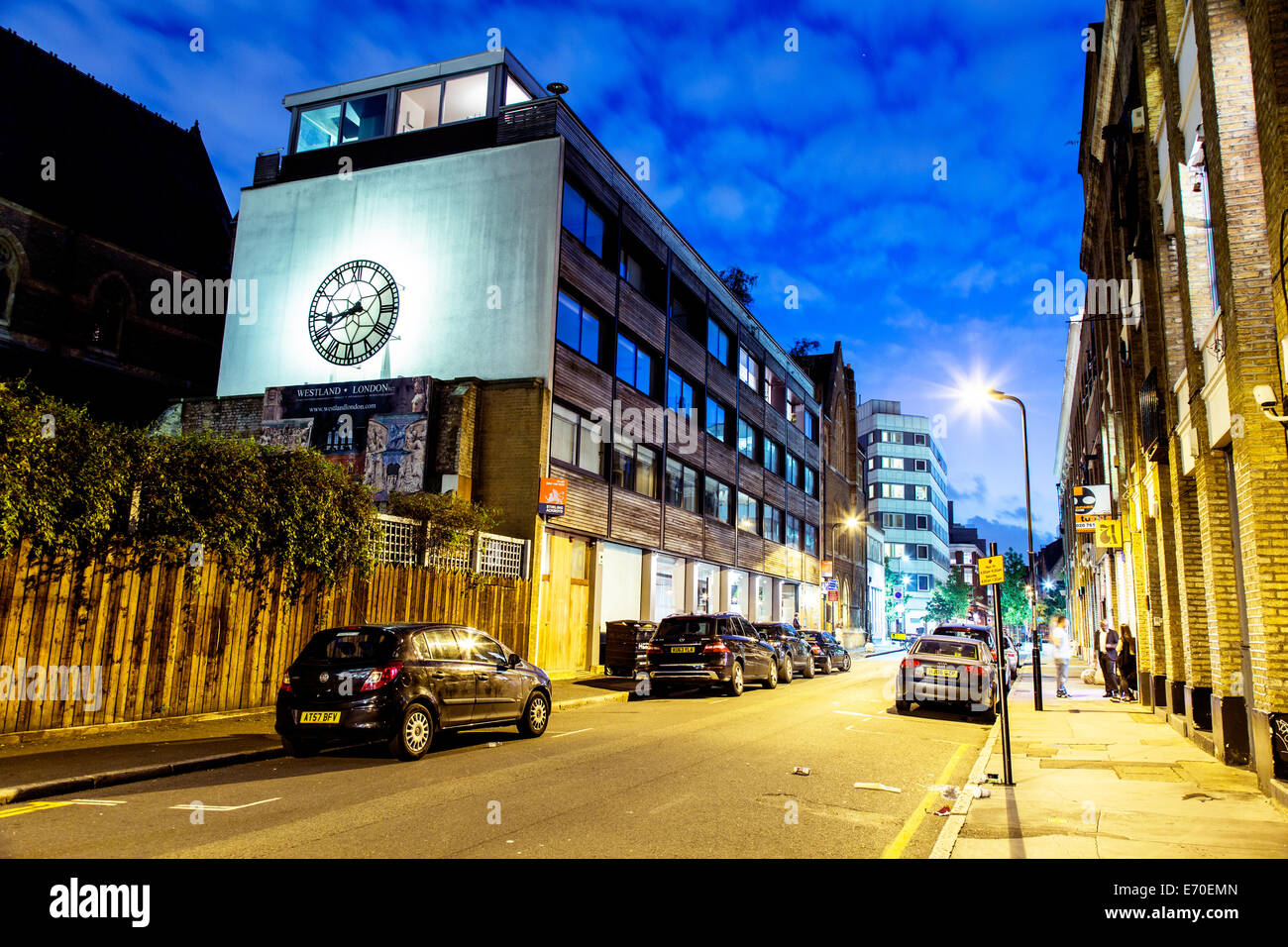 Leonard Street London UK L'architecture Banque D'Images