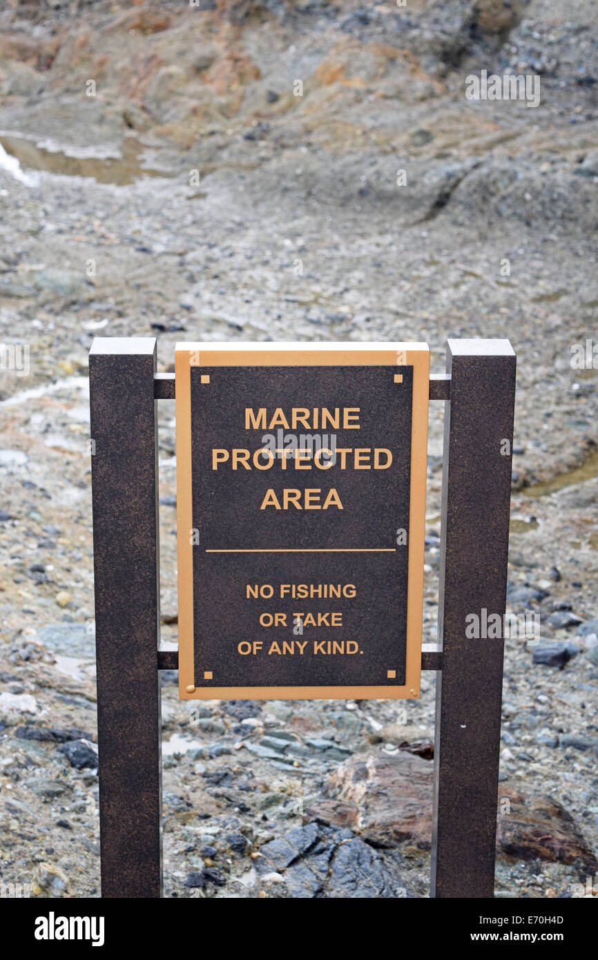 La protection marine Banque D'Images