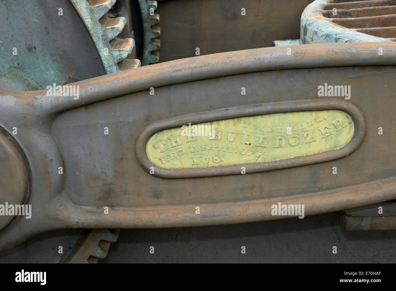 Le Bulldozer Banque D'Images