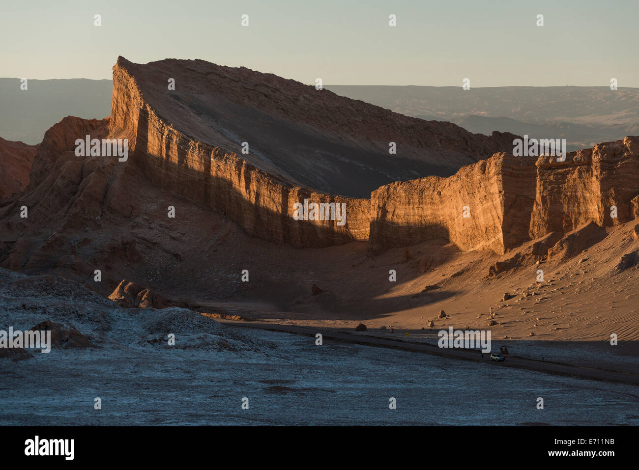 Valle de la Luna (vallée de la lune), Désert d'Atacama, El Norte Grande, Chili Banque D'Images