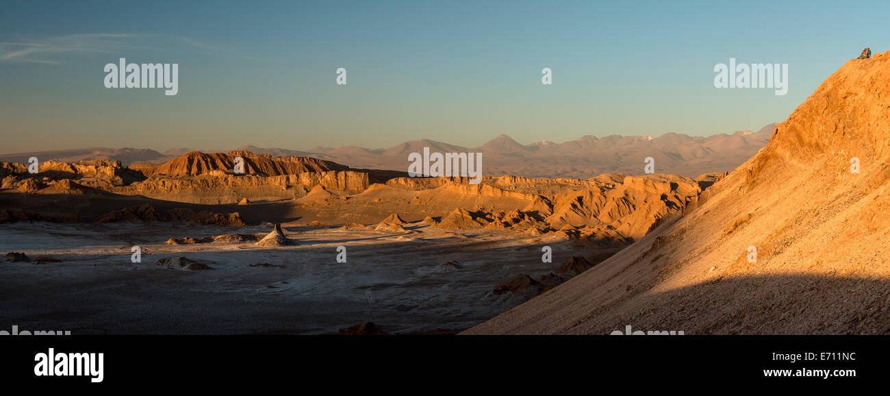 Valle de la Luna (vallée de la lune), Désert d'Atacama, El Norte Grande, Chili Banque D'Images