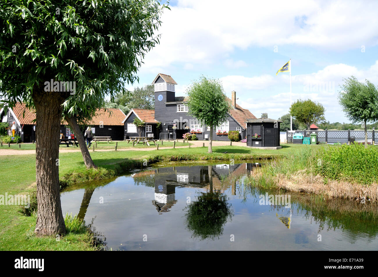 Dans le Suffolk Aldeburgh Banque D'Images