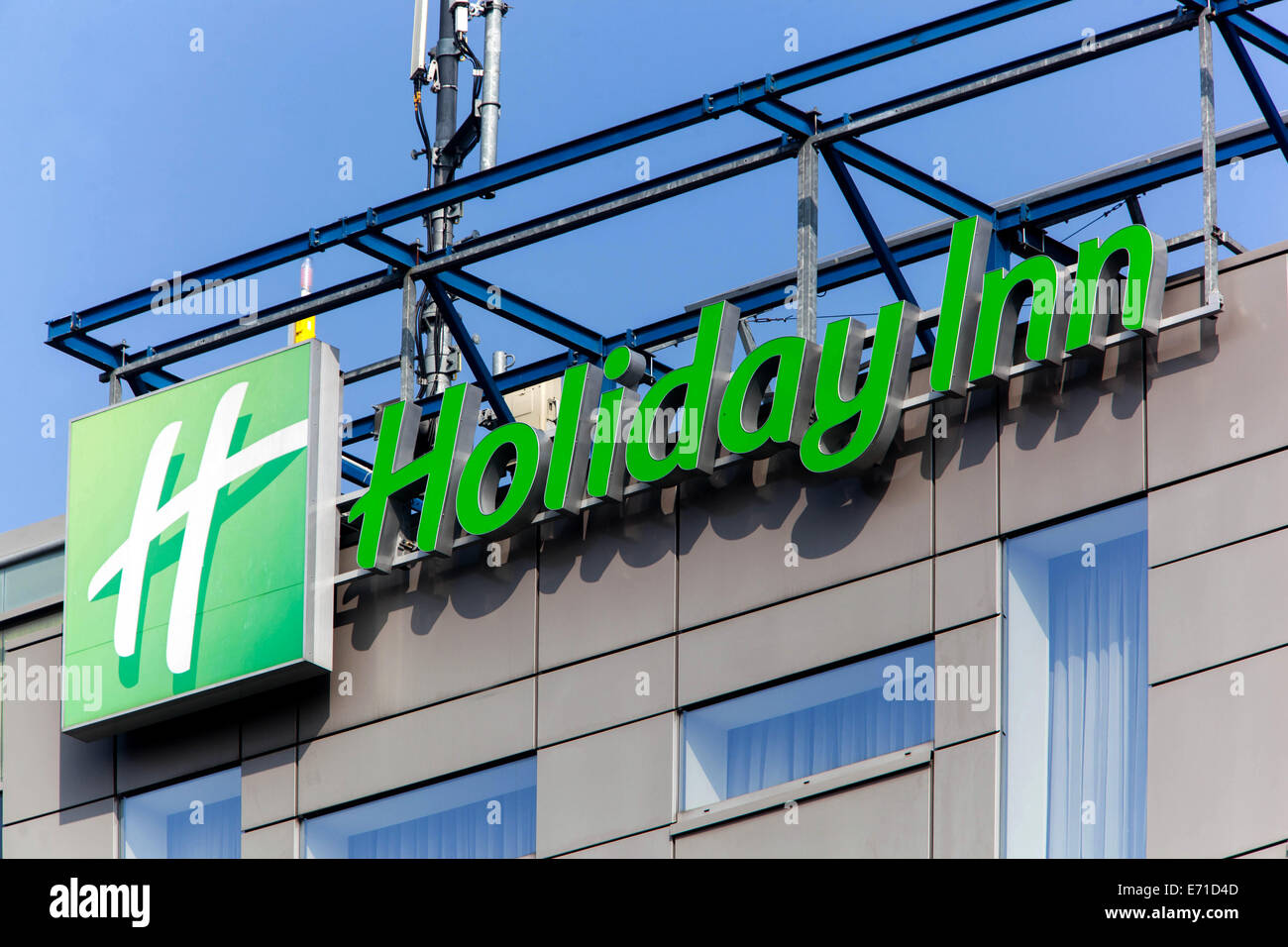Hôtel Holiday Inn Prague Ruzyně Banque D'Images