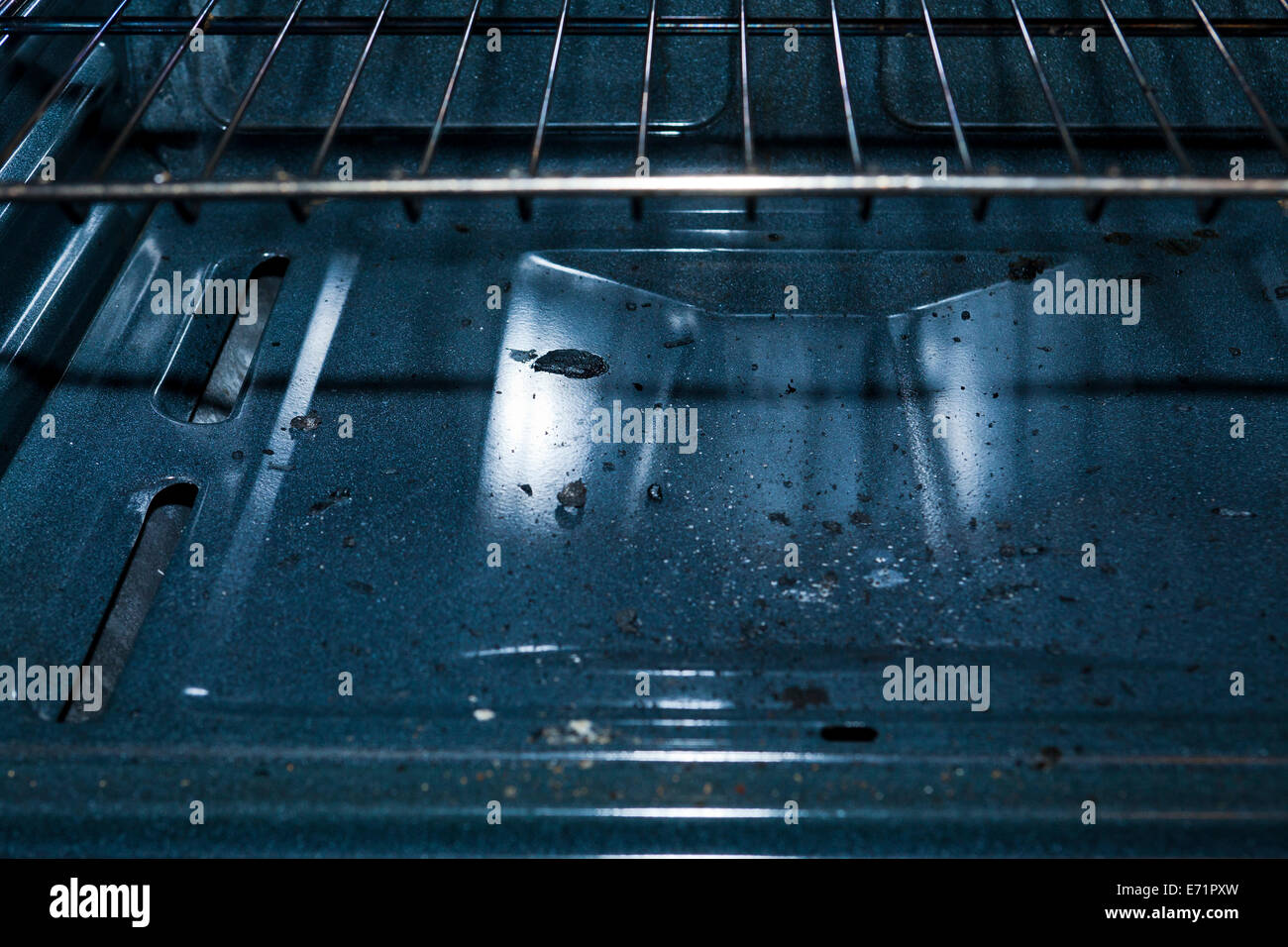 Four à gaz sale Banque D'Images