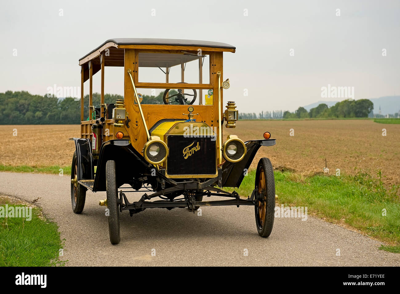 Ford Modèle T, construit en 1910, 4 cylindres, 1056cc, 20 PS, 67 km/h, 680 kg Banque D'Images
