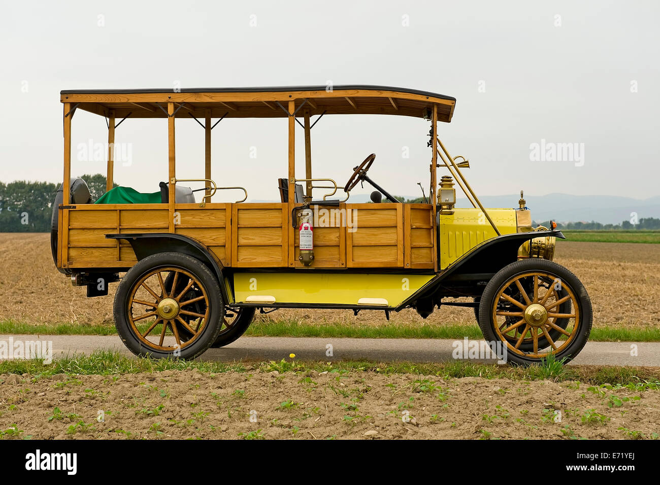 Ford Modèle T, construit en 1910, 4 cylindres, 1056cc, 20 PS, 67 km/h, 680 kg Banque D'Images