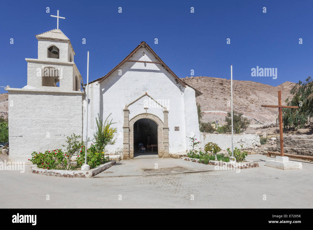 Église, codpa, arica y parinacota, Chili Banque D'Images