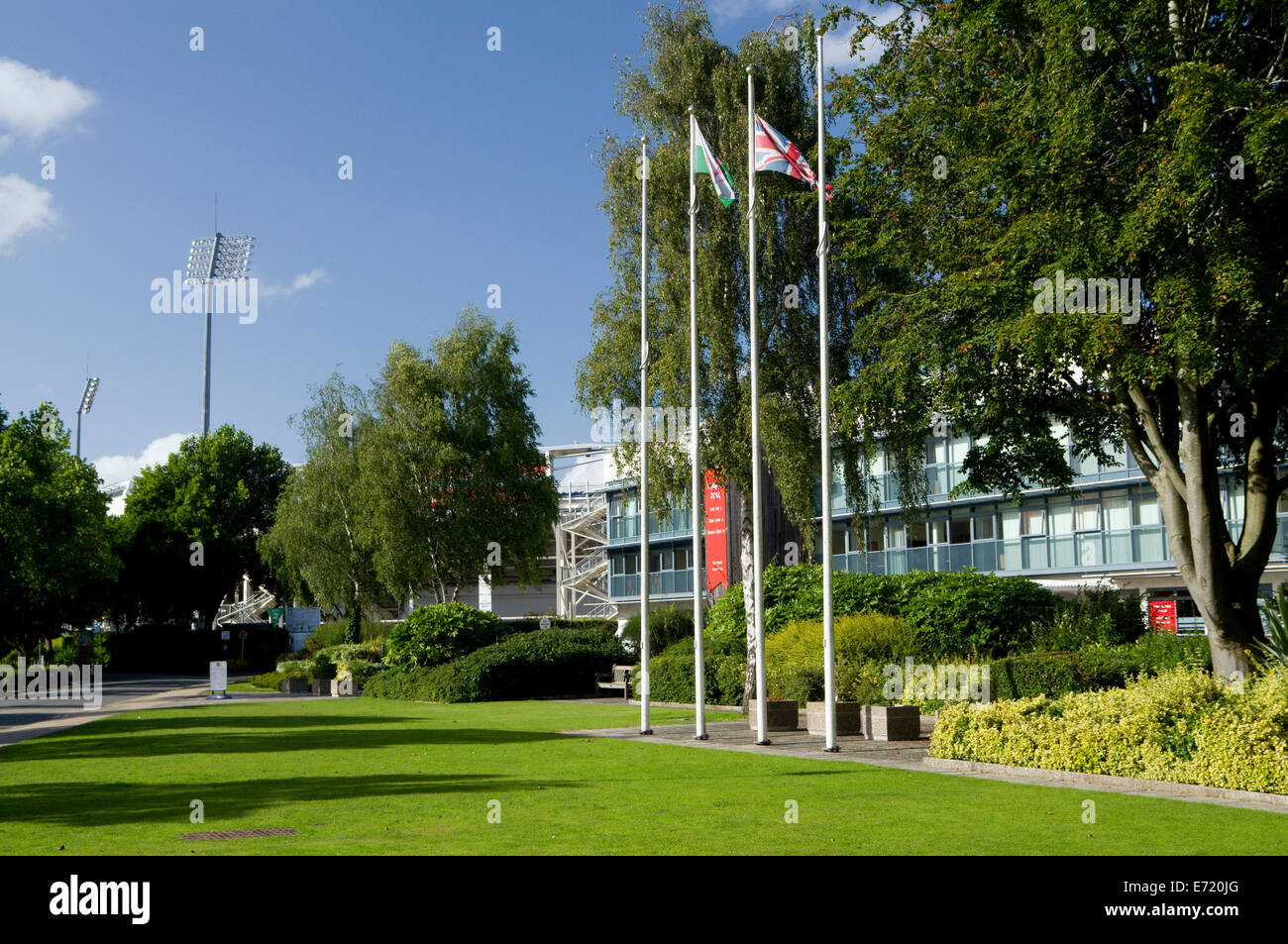 Pays de Galles Sport Centre national officiellement le Centre National des Sports du Pays de Galles, Sophia Gardens, Cardiff, Pays de Galles. Banque D'Images