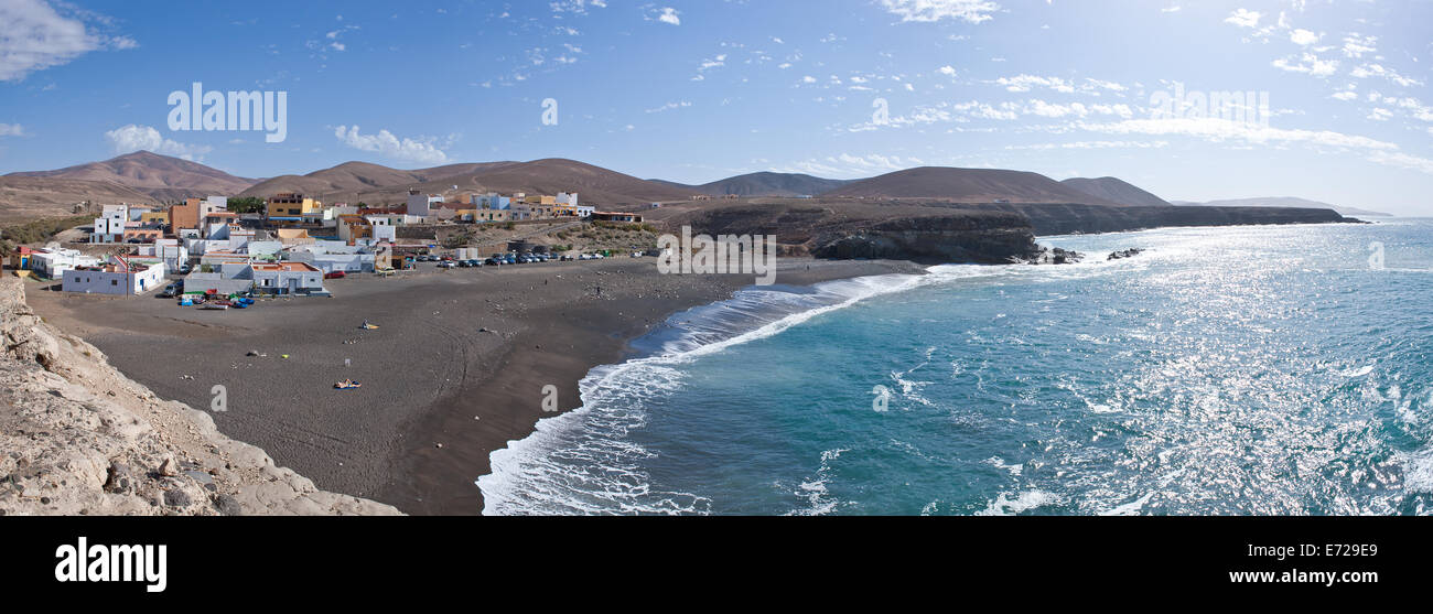 Fuerteventura - Ajuy - Vue panoramique Banque D'Images