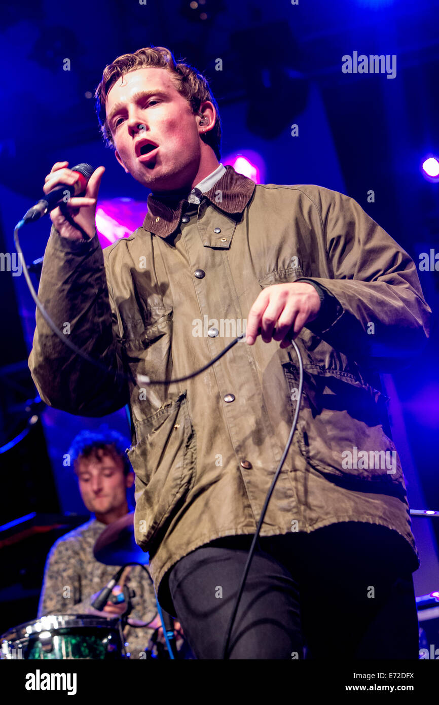 Segrate, Milan, Italie. 03e Septembre 2014. Le groupe britannique The CARNABYS effectue le live au Circolo Magnolia le show d'ouverture de crédit Blondie : Rodolfo Sassano/Alamy Live News Banque D'Images