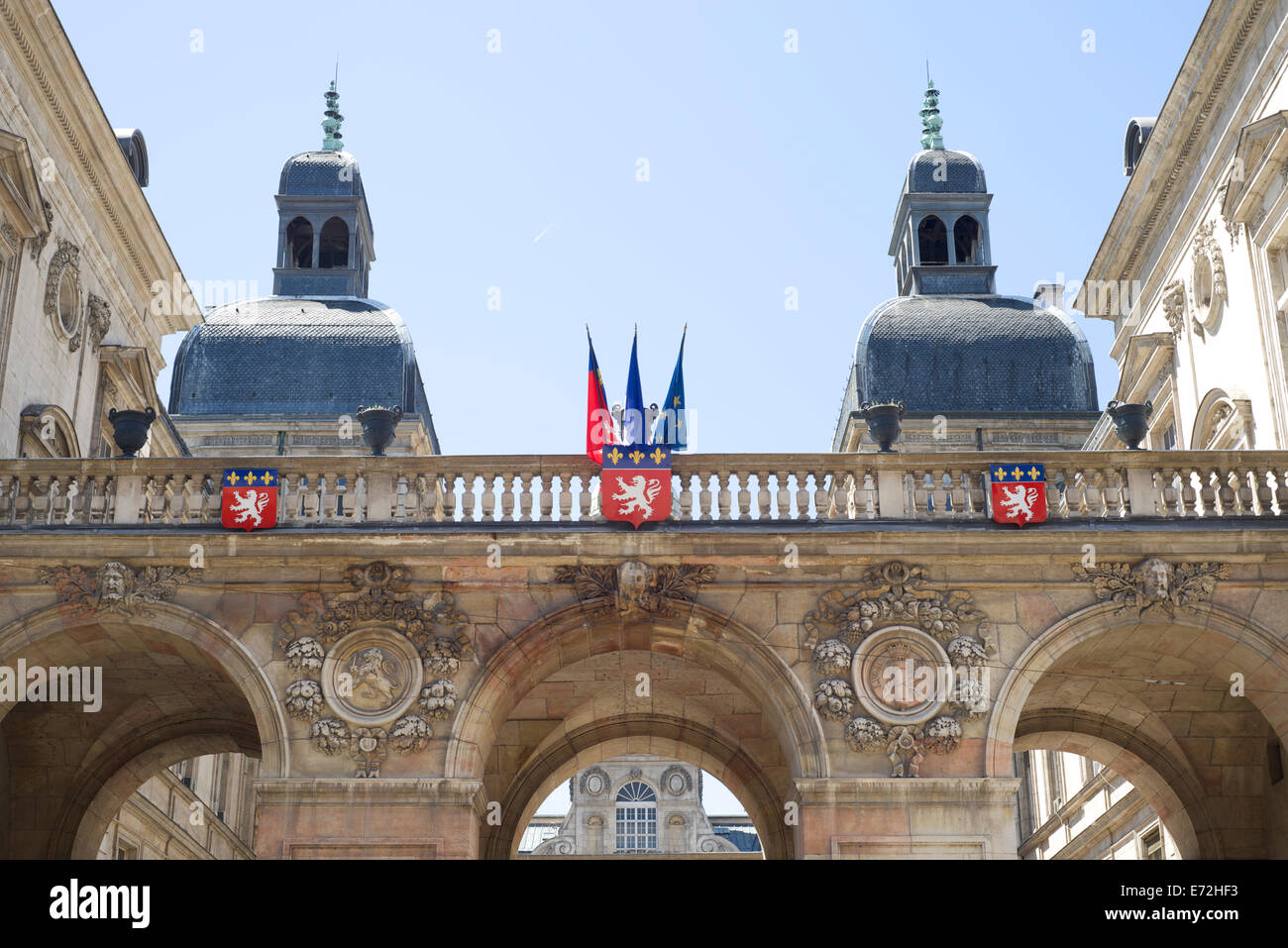 Hotel de ville, Lyon, France Banque D'Images