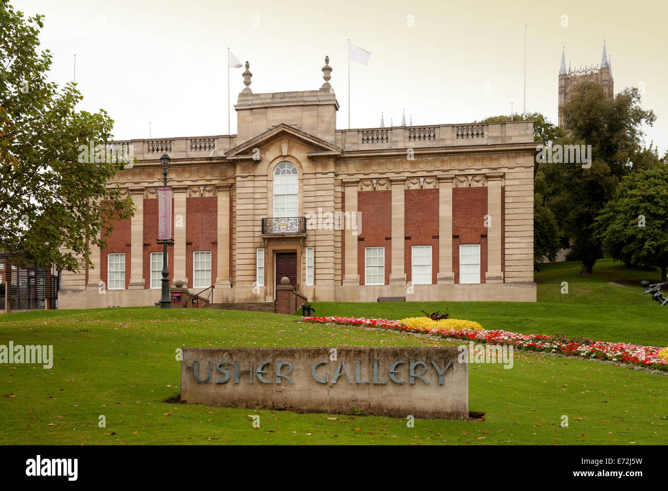 La Usher Gallery, une galerie d'art de Lincoln, UK Banque D'Images