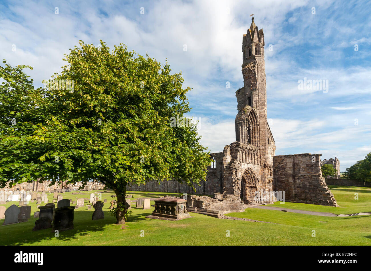 La Cathédrale de St Andrews, Écosse, Royaume-Uni Banque D'Images