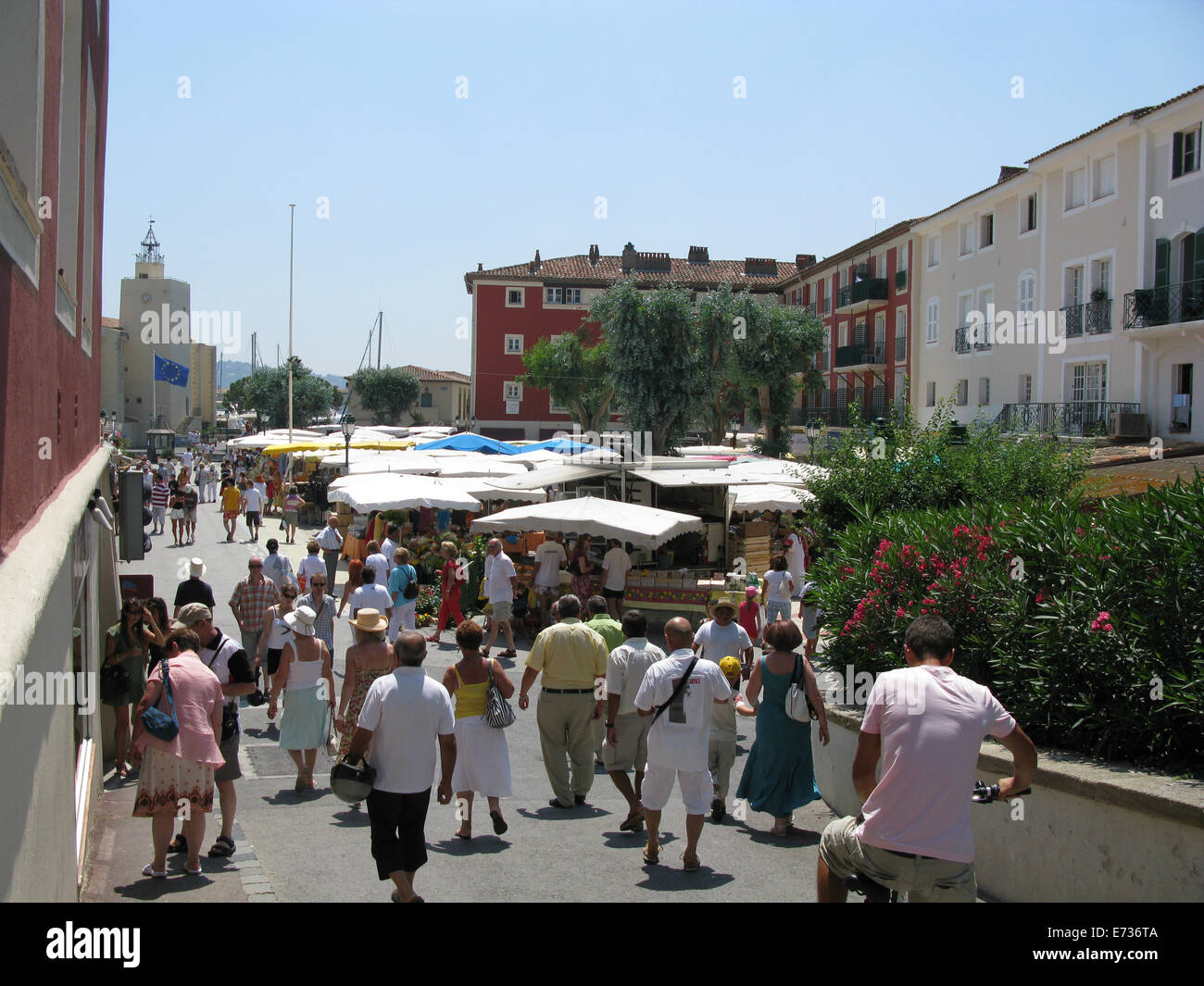 Port Grimaud Village et port, situé dans le sud de la France près de St Tropez Banque D'Images