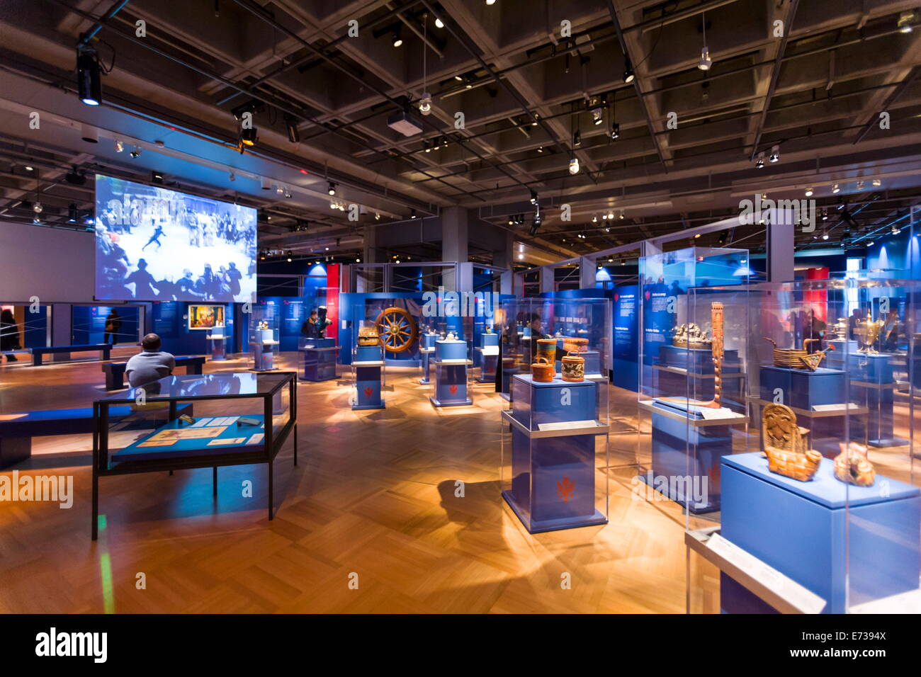 Musée de la civilisation, Québec, Québec, Canada, Amérique du Nord Banque D'Images