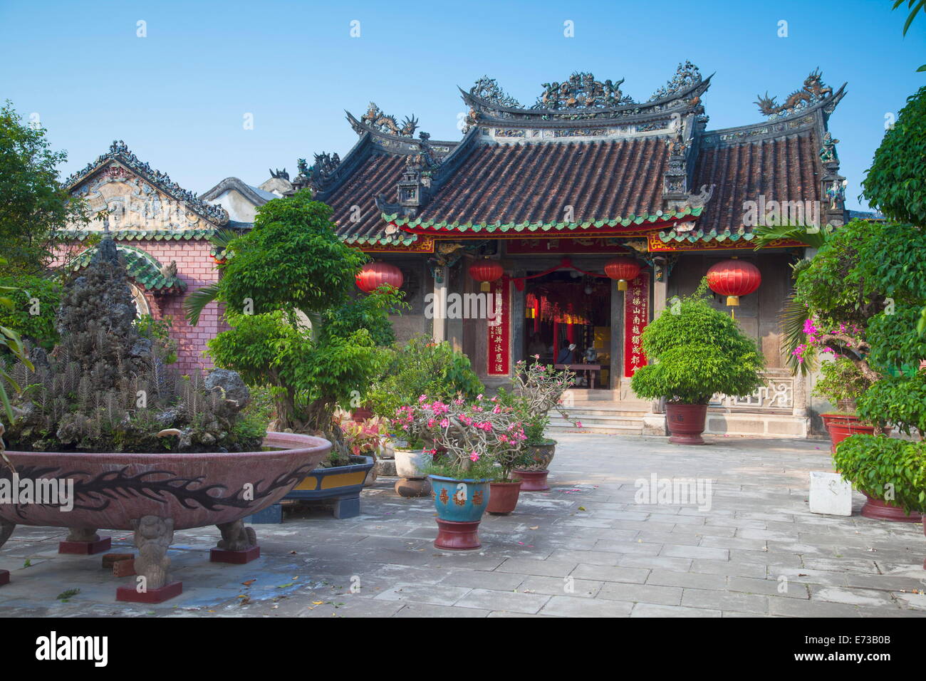 Phouc Kien Assembly Hall, Hoi An, UNESCO World Heritage Site, Quang Nam, Vietnam, Indochine, Asie du Sud-Est, l'Asie Banque D'Images