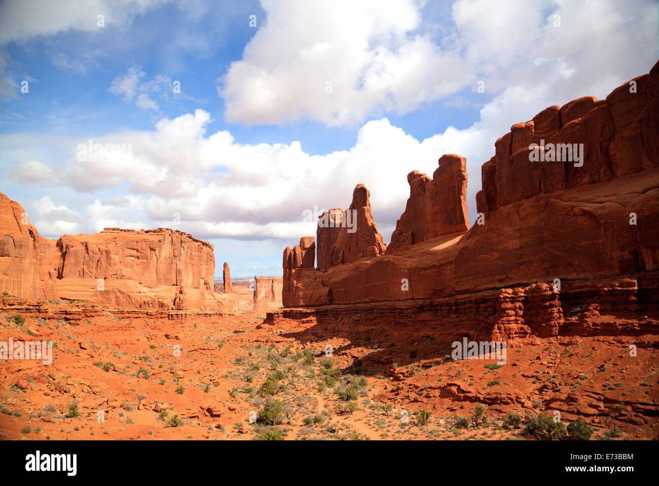 Cinquième Avenue, Arches National Park, Utah, États-Unis d'Amérique, Amérique du Nord Banque D'Images