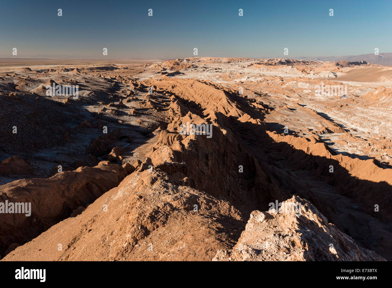 Valle de la Luna (vallée de la lune), Désert d'Atacama, El Norte Grande, Chili, Amérique du Sud Banque D'Images