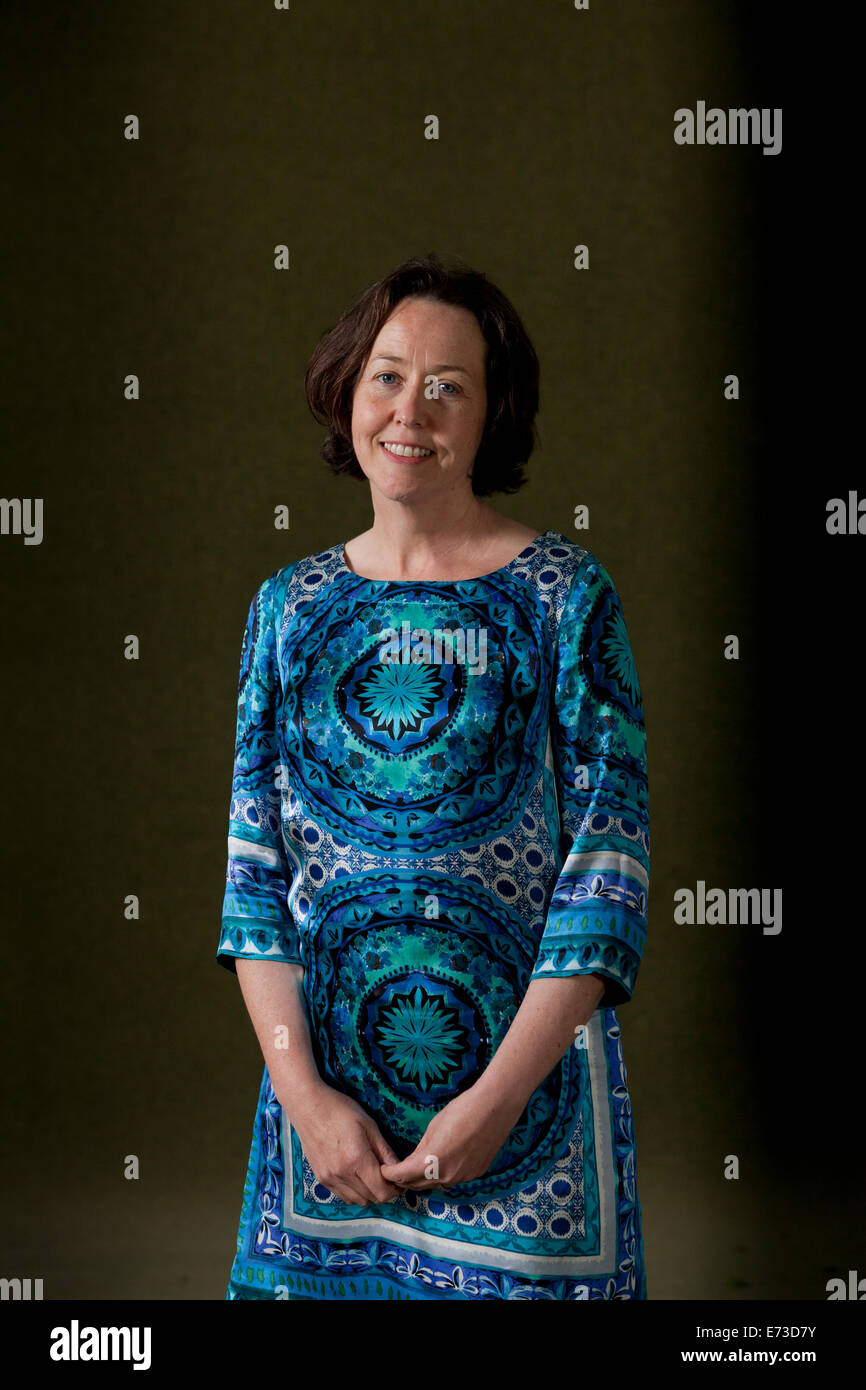 Audrey Magee, auteur, à l'Edinburgh International Book Festival 2014. Edimbourg, Ecosse. 10 août 2014 Banque D'Images