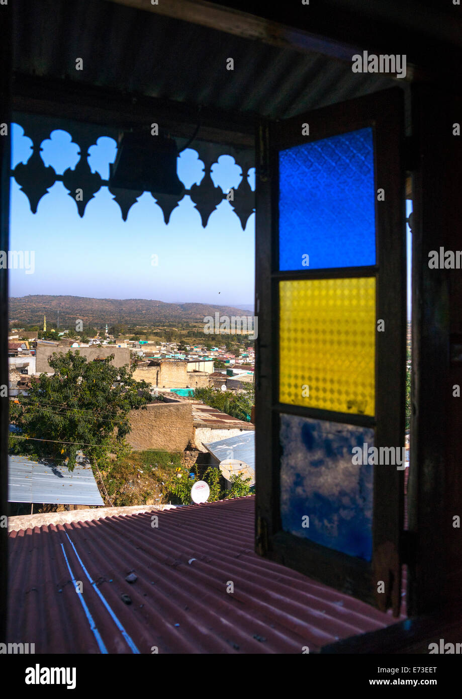 Arthur Rimbaud House, Harar, en Ethiopie Banque D'Images