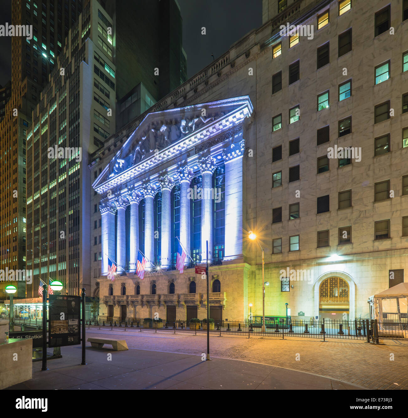 New York Stock Exchange Banque D'Images