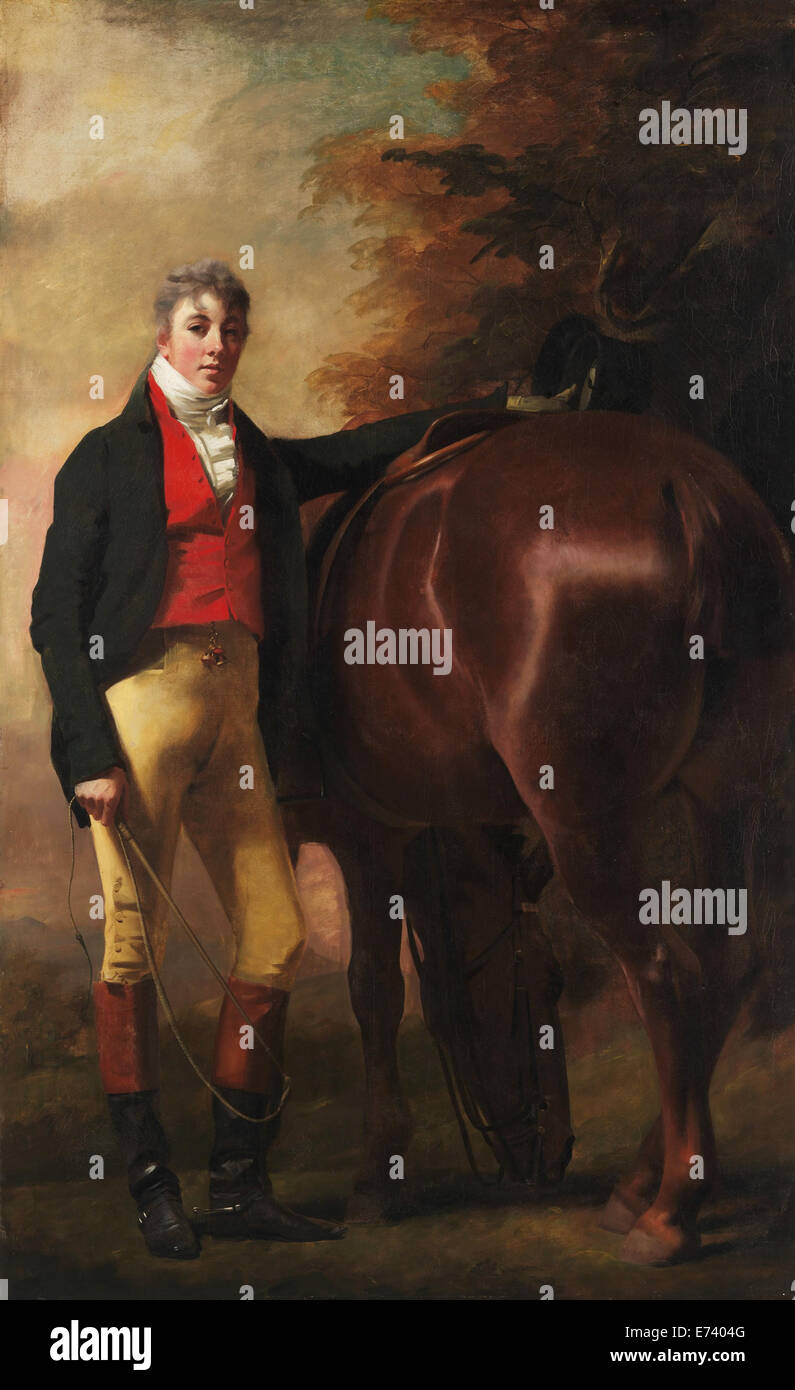 George Drummond Harley - par Henry Raeburn, 1809 Banque D'Images