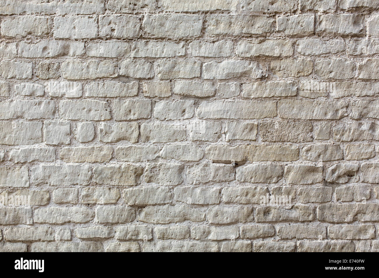 White brick wall background Banque D'Images