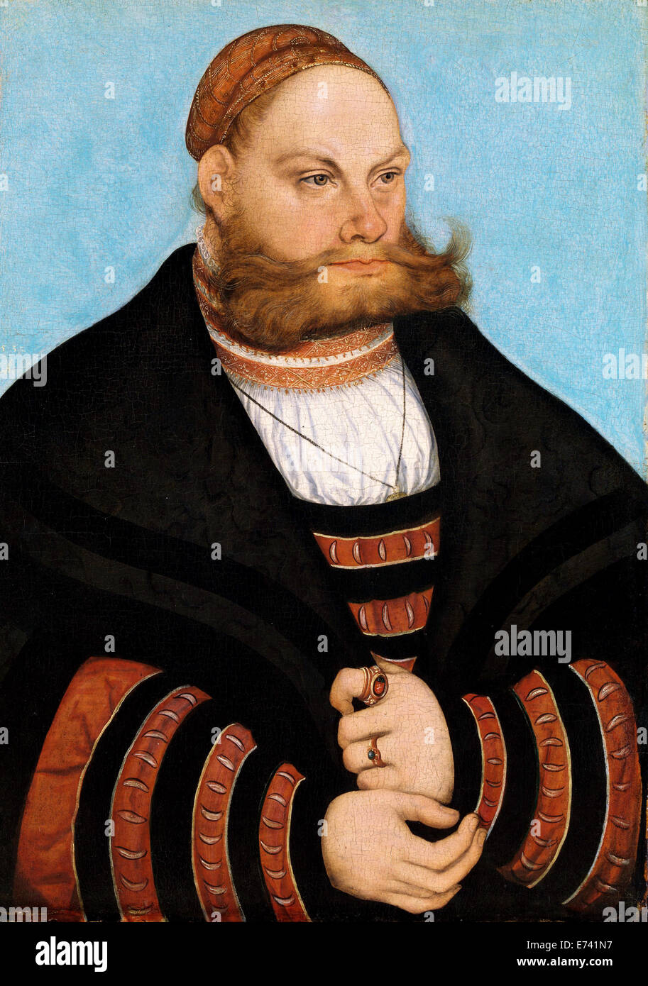 Lukas Spielhausen, Lucas Cranach le Vieux, 1532 Banque D'Images