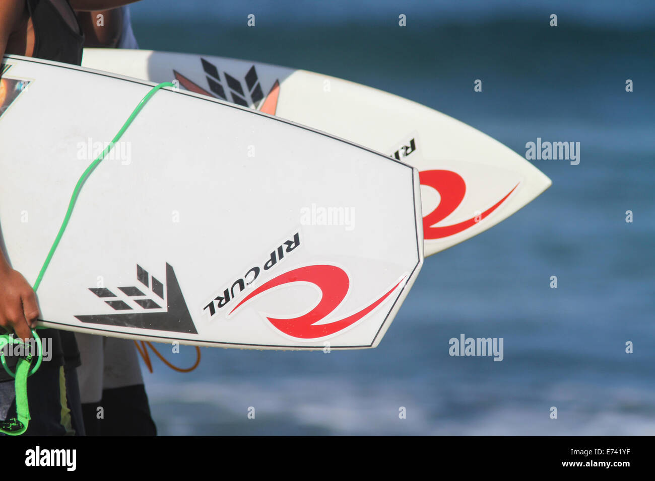 Surfboardd d'origine. Banque D'Images