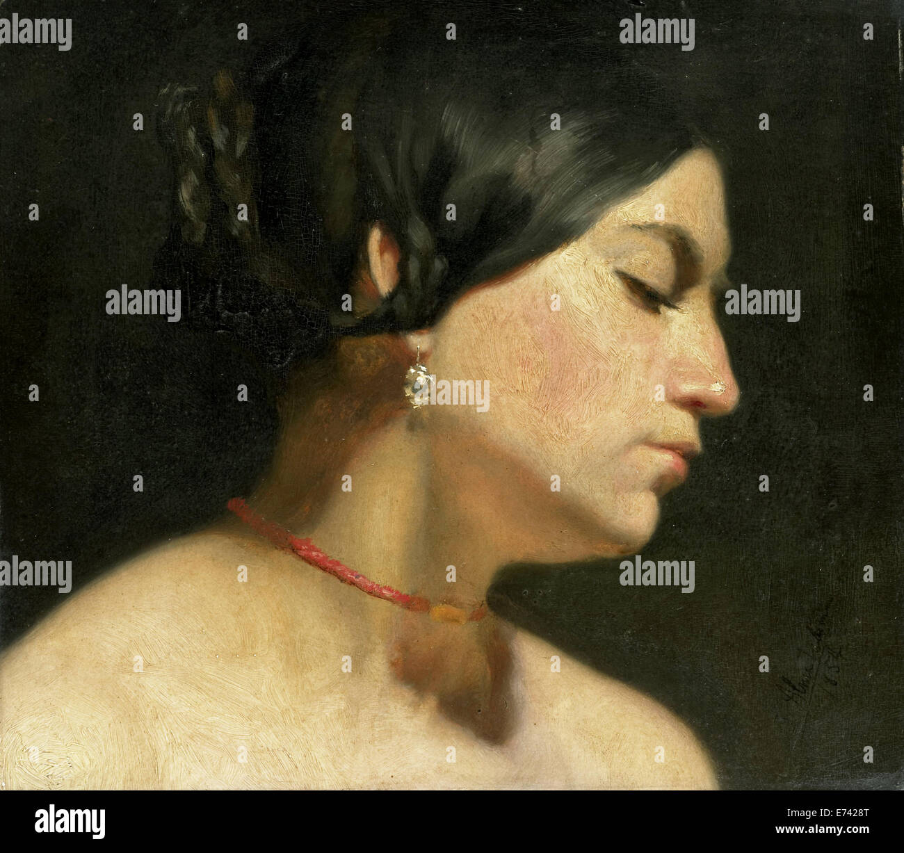 Maria Magdalena, - par Lawrence Alma Tadema, 1854 Banque D'Images