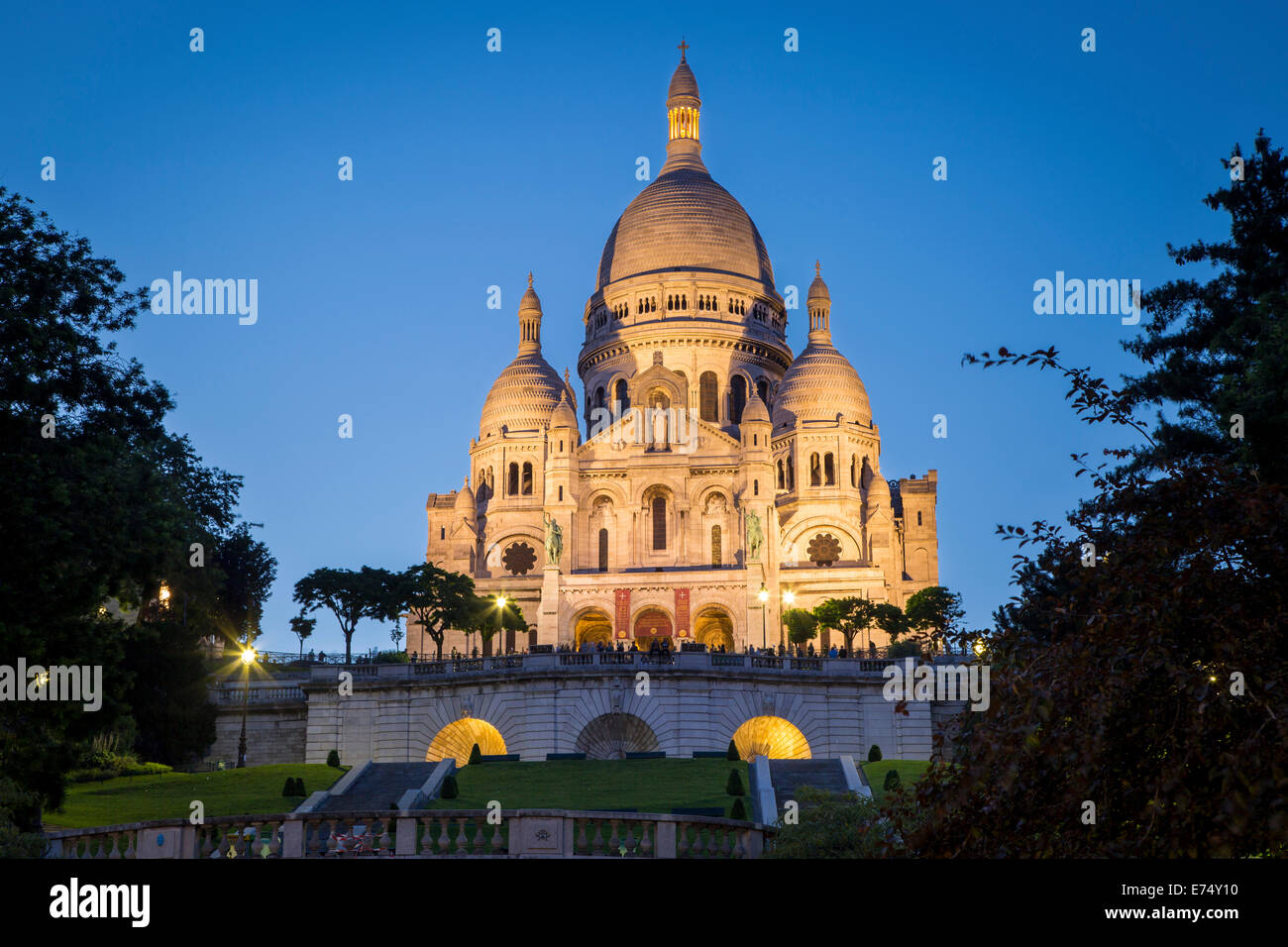 Basilique du sacre coeur montmartre Banque de photographies et d’images