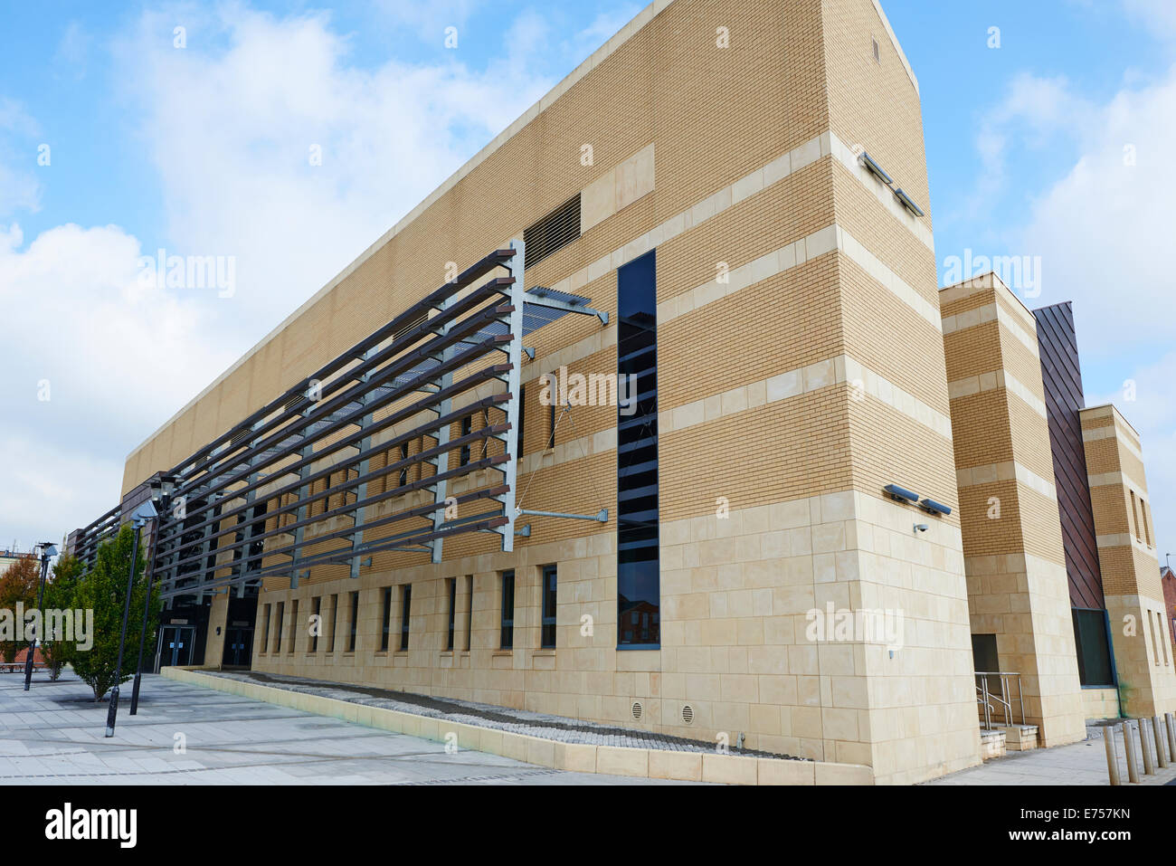 Loughborough Magistrates Court House Banque D'Images