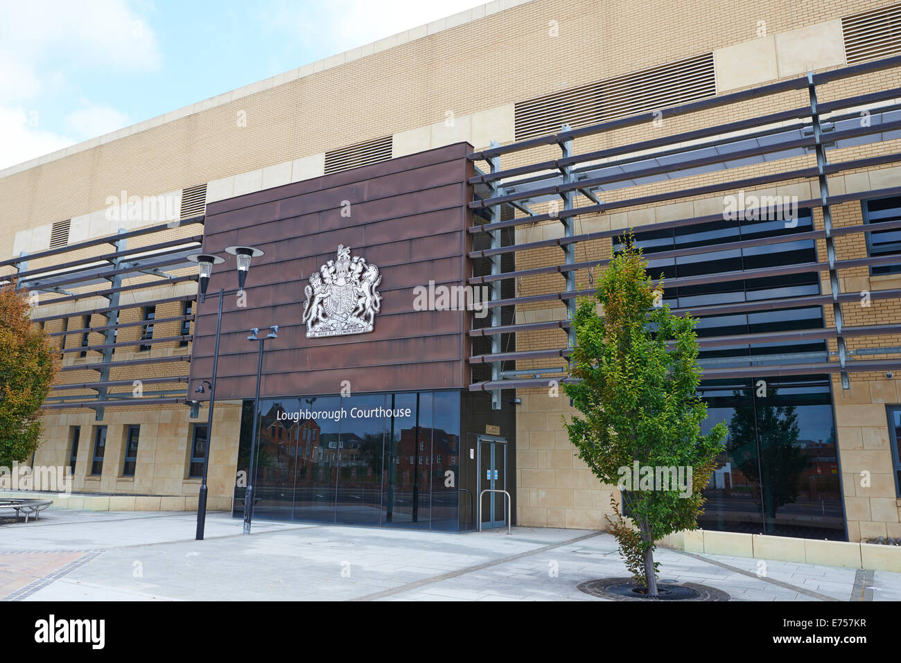 Loughborough Magistrates Court House Banque D'Images