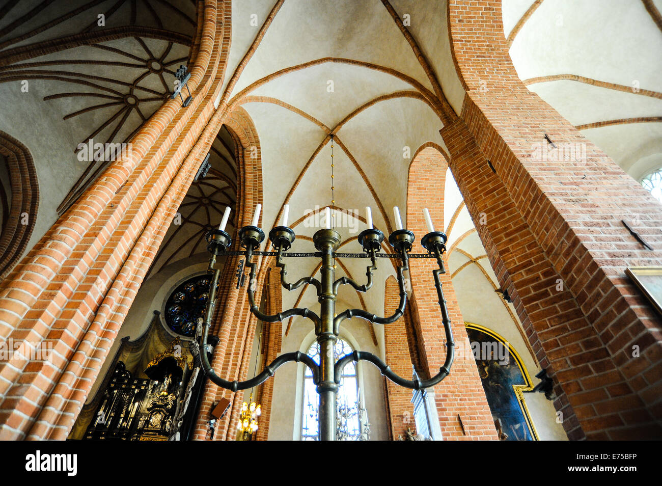 Suède, Stockholm. Storkyrkan est la plus ancienne église de Gamla Stan. Banque D'Images
