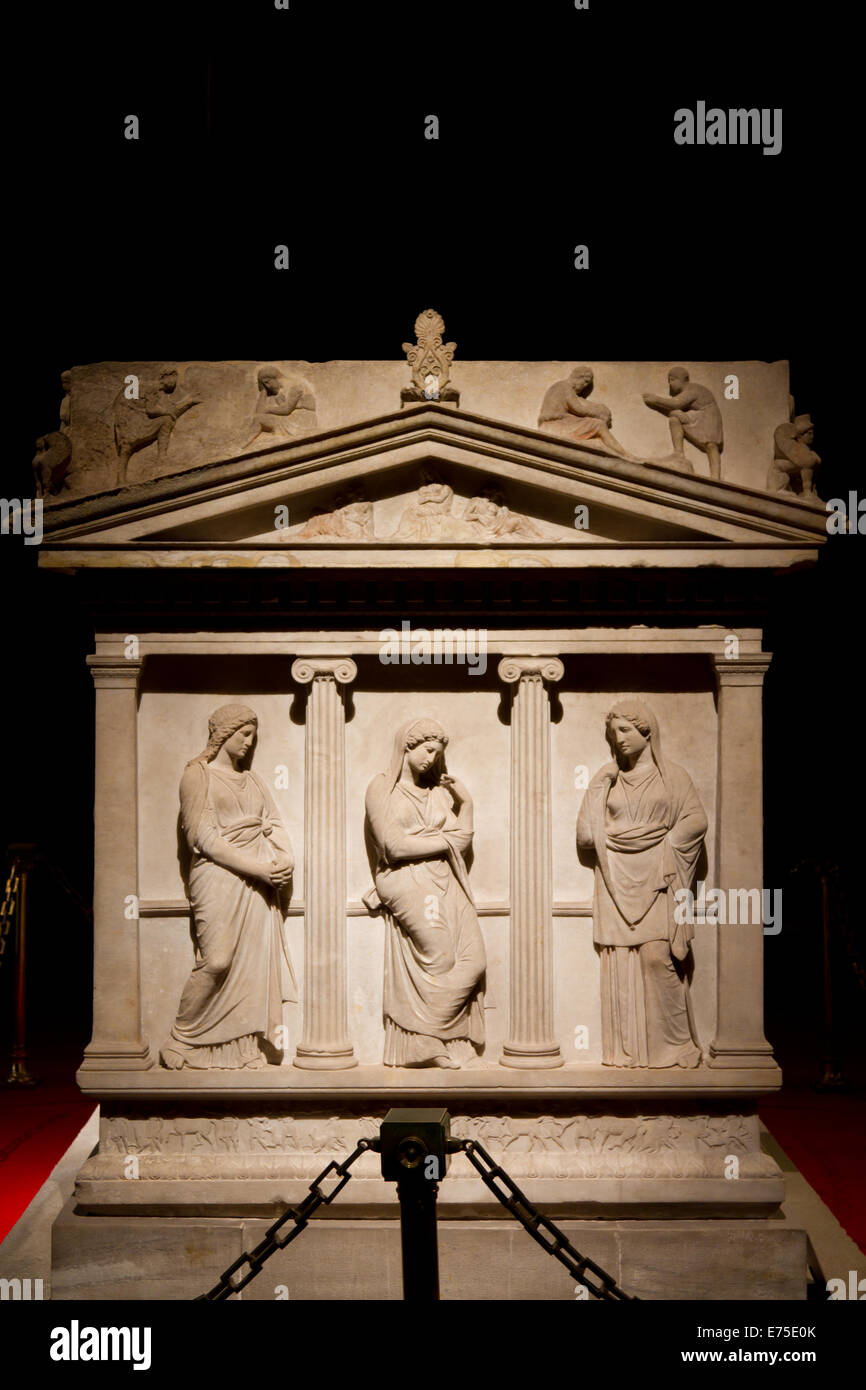 Un sarcophage Banque D'Images