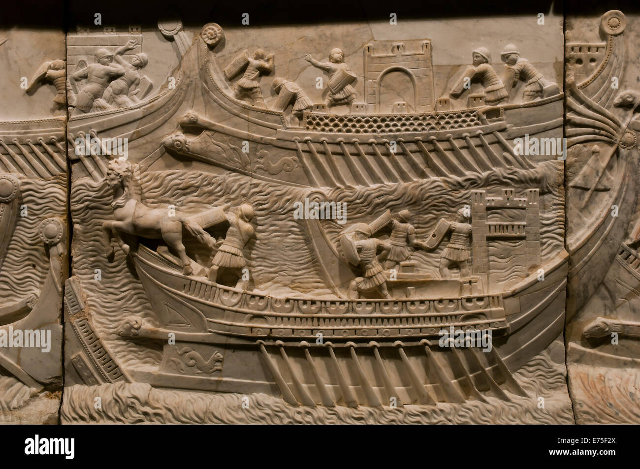 Bataille D actium Banque De Photographies Et D images Haute bataille-d-actium-banque-de-photographies-et-d-images-haute