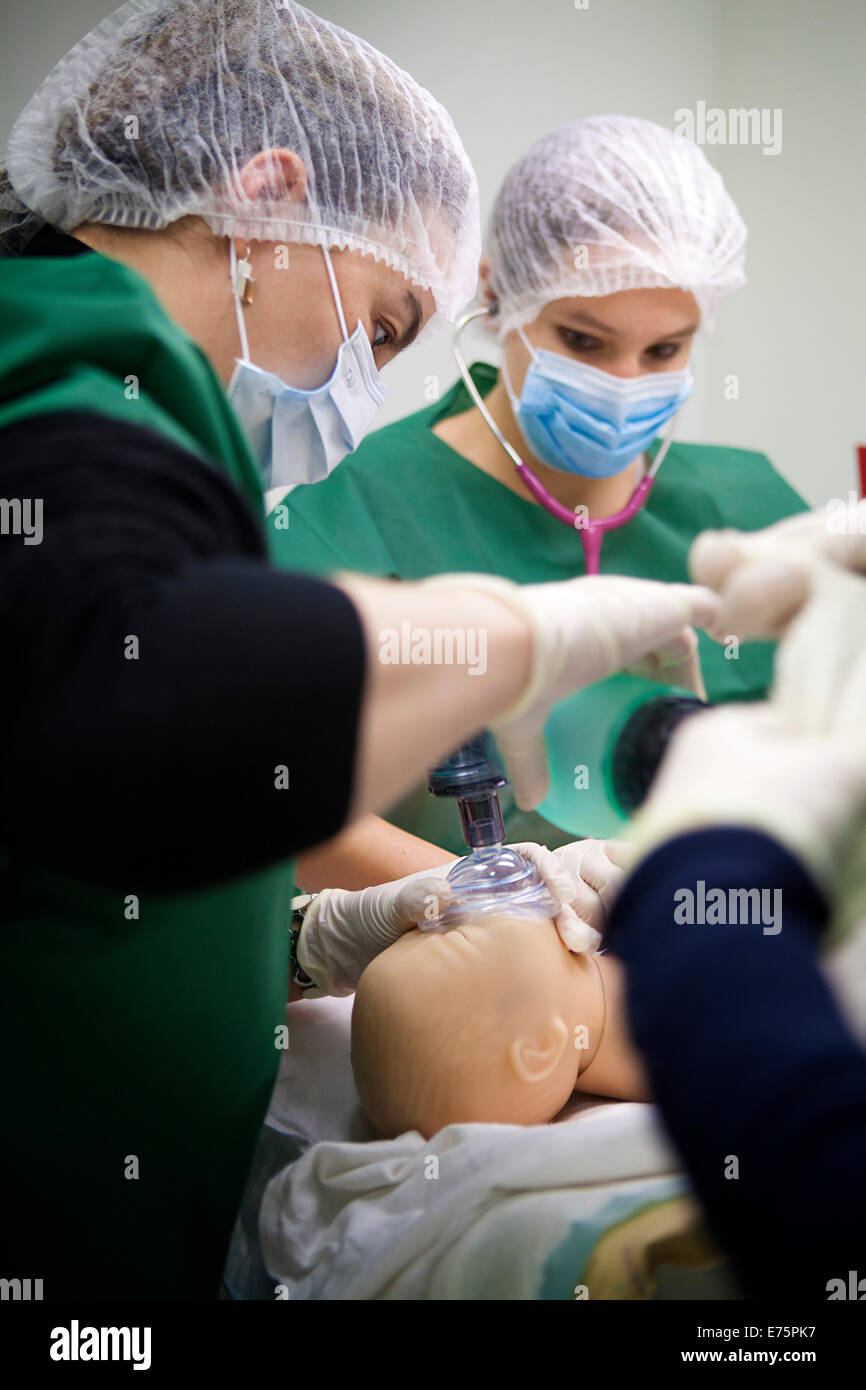 Simulation mannequin Banque D'Images