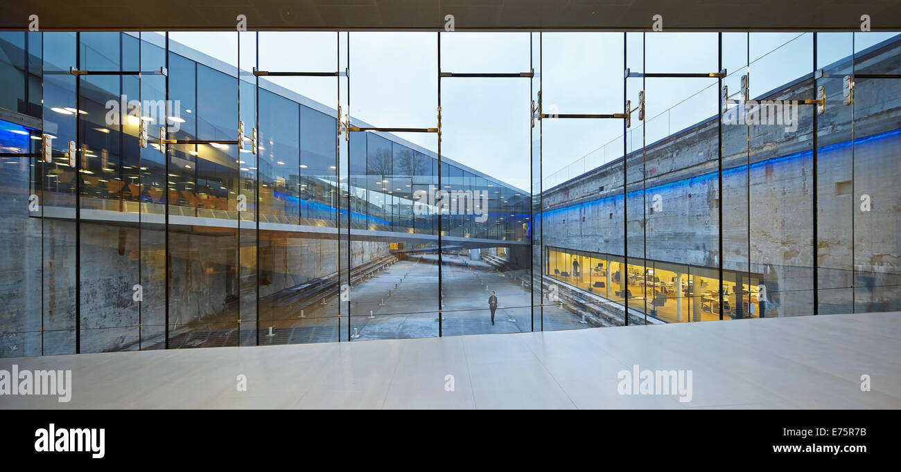 Musée maritime danoise (M/S), Sofart Museet pour Helsingor, Danemark. Architecte : Bjarke Ingels Group (BIG), 2013. Banque D'Images