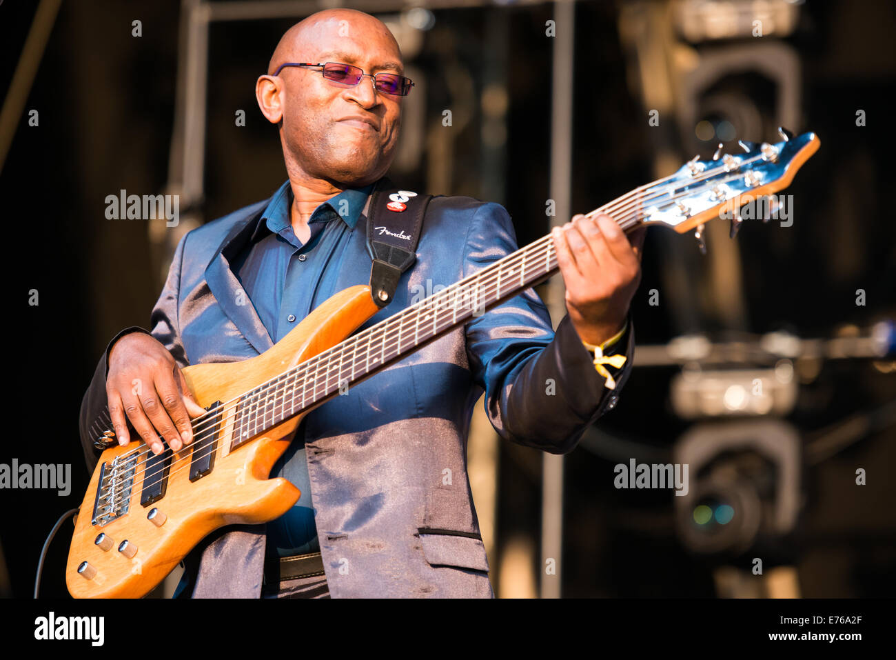 Le Selecter jouer à Bazant Pohoda festival, Trencin, Slovaquie, le 11 juillet 2014 Banque D'Images