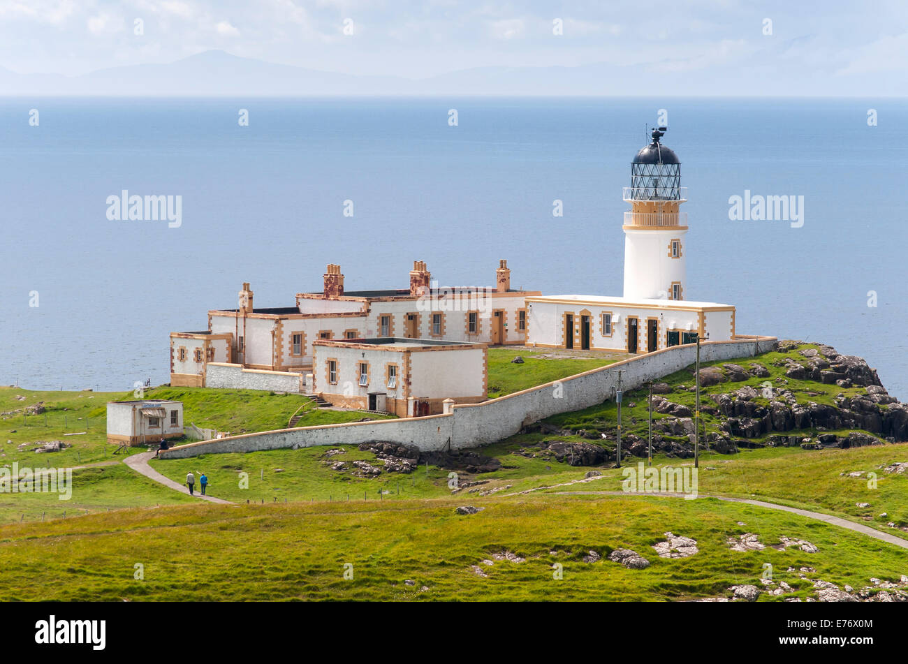 Neist Point Lighthouse, Ile de Skye, Ecosse, Royaume-Uni Banque D'Images