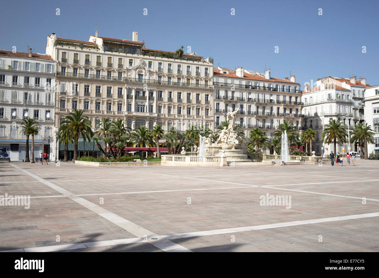 Place de la liberté Toulon France Banque D'Images