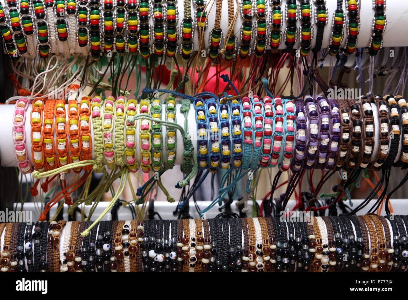 Bracelets à afficher Banque D'Images