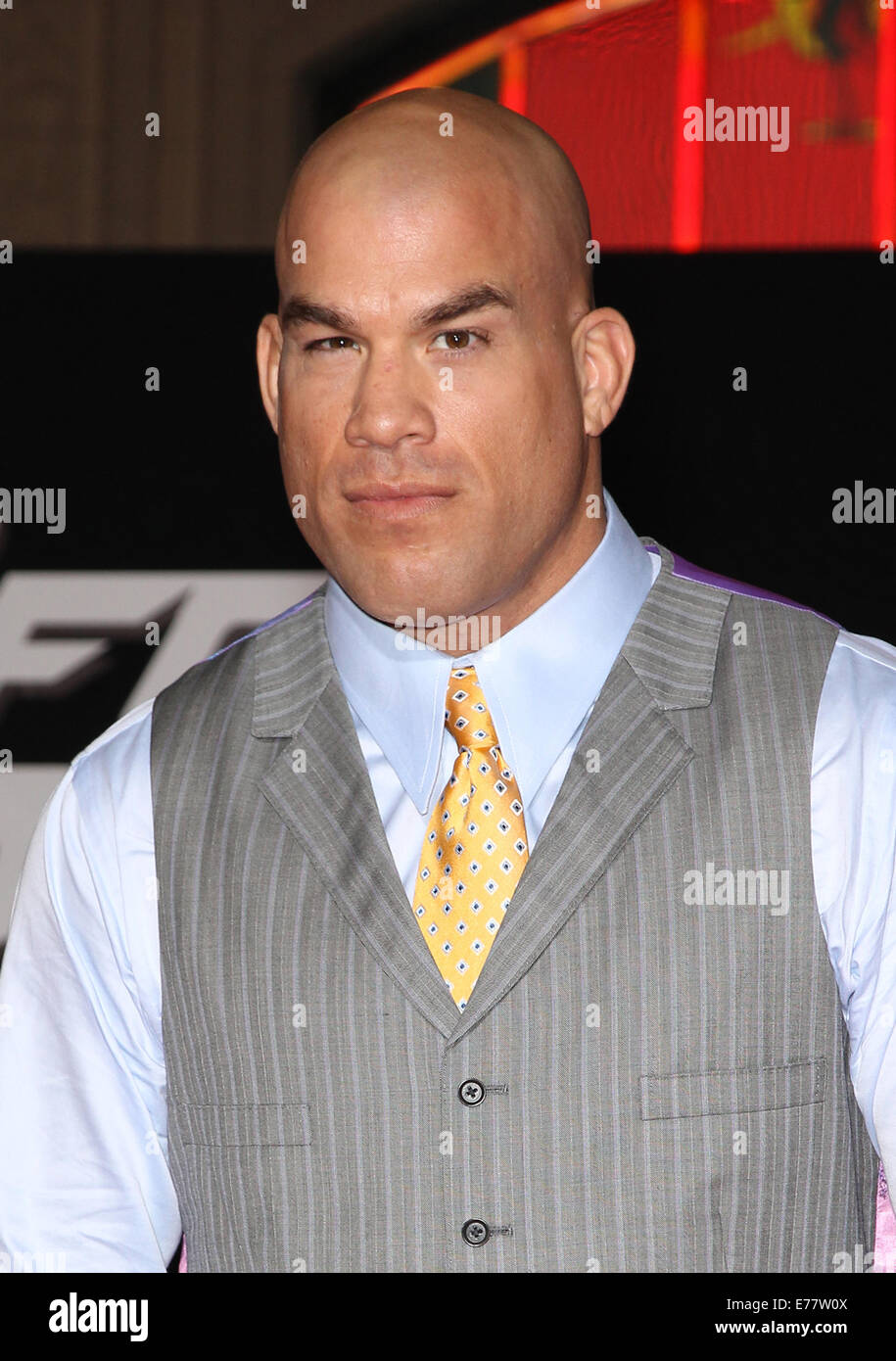 Première mondiale de DreamWorks Pictures' 'Need For Speed' Featuring : Tito Ortiz Où : Hollywood, California, United States Quand : 06 Mars 2014 Banque D'Images