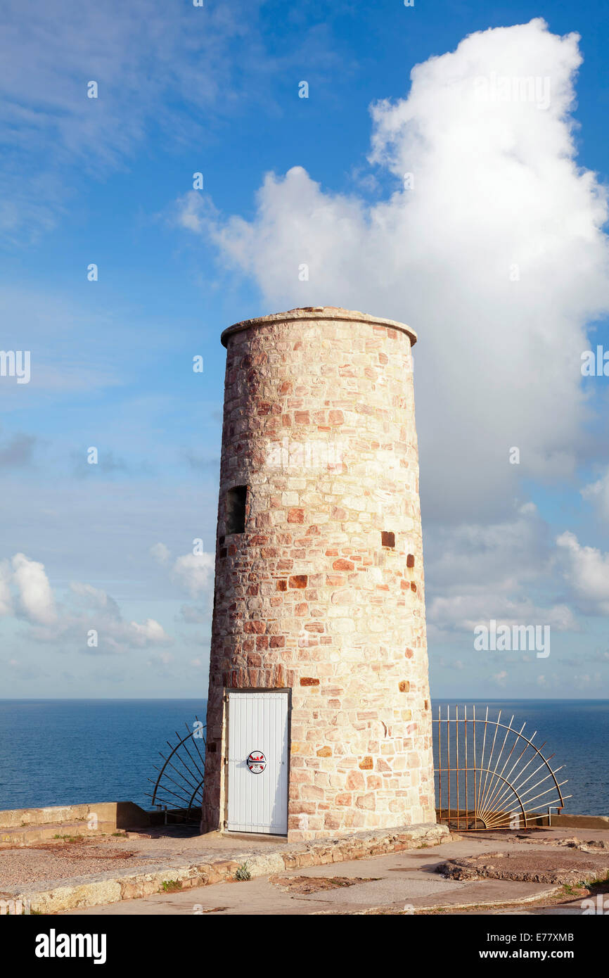 Tour sur le Cap Fréhel, Bretagne, France Banque D'Images