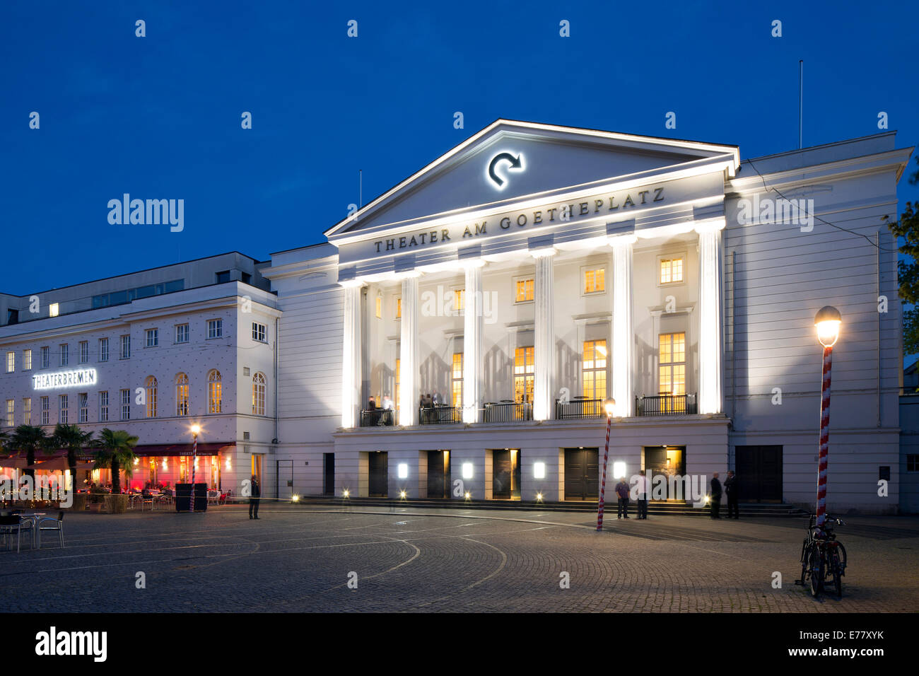 Theater am Goetheplatz theatre, Brême, Allemagne Banque D'Images