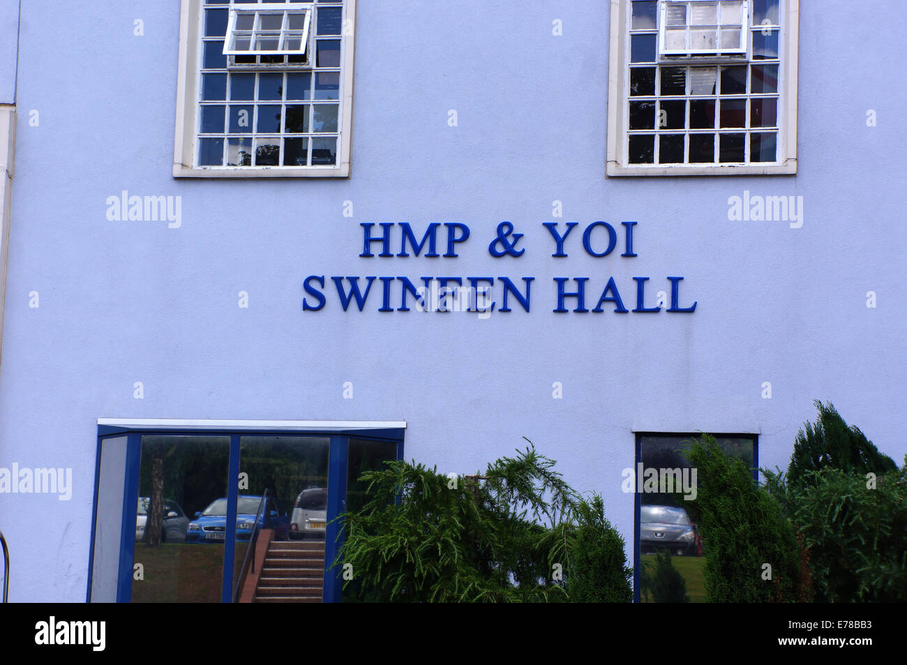 HMP & YOI Swinfen Hall prison rugby Banque D'Images