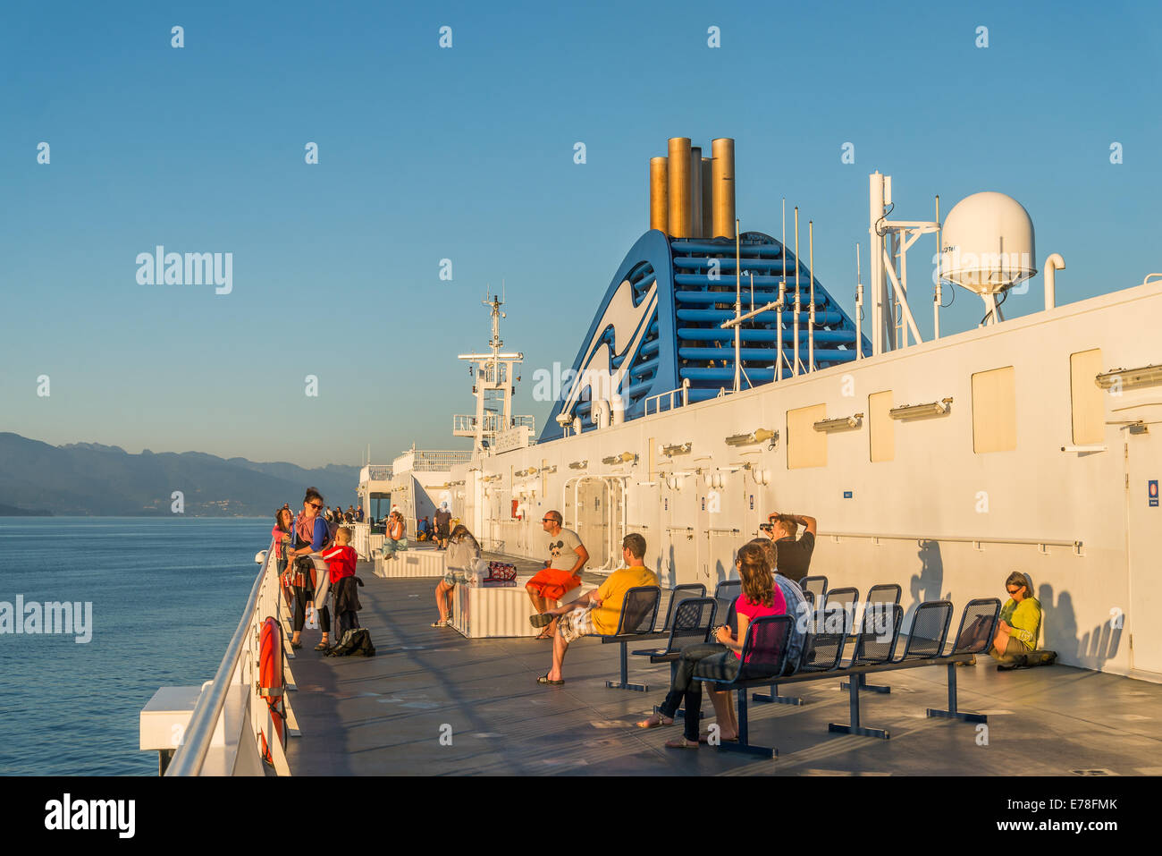 BC Ferry Ferry, British Columbia Canada Banque D'Images