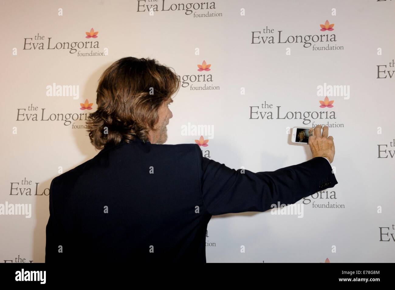 Los Angeles, CA, USA. 9 octobre, 2014. Bill Macy aux arrivées pour Eva Longoria Foundation Dîner, Beso Hollywood, Los Angeles, CA, le 9 octobre 2014. Credit : Elizabeth Goodenough/Everett Collection/Alamy Live News Banque D'Images