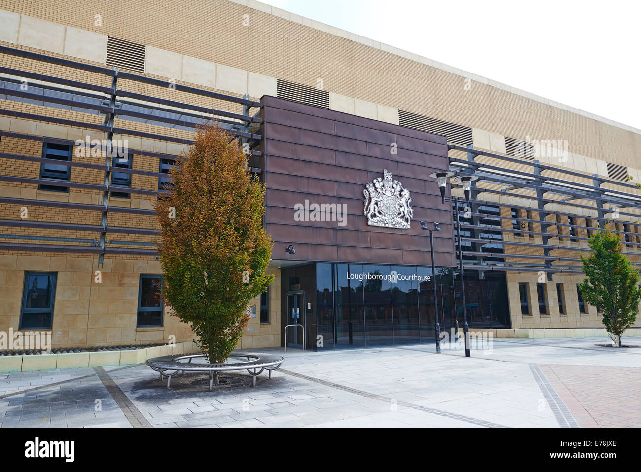 Loughborough Magistrates Court House Banque D'Images