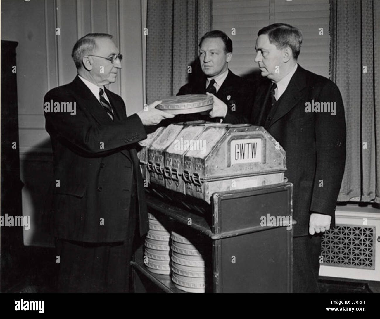 Photographie de premier archiviste de l'United States R D Banque D'Images